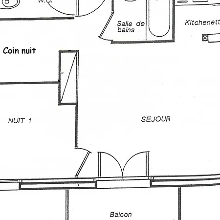 2 Pieces Avec Cabine, Parking, Internet - - Fr-1-313-159 Apartmán Bagnères-de-Luchon